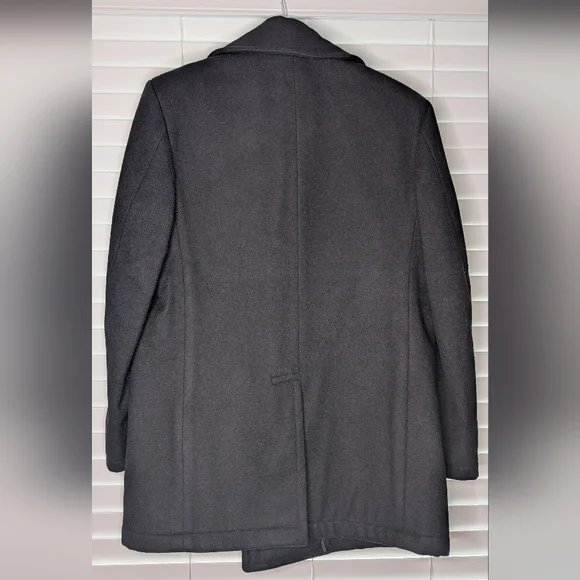 *MINT USED* Men's NAVY Issued Peacoat - Circa 1992 San Diego Base - Size 40R - Picture 2 of 7